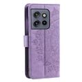 Motorola Edge 50 Neo Mandala Series Lompakkokotelo - Violetti