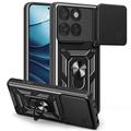 Motorola Edge 60 Fusion Tech-Protect CamShield Pro kotelo - musta