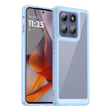 Motorola Edge 60 Pro Anti-Shock Hybridikotelo - Sininen