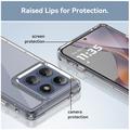 Motorola Edge 60 Pro Anti-Shock Hybridikotelo - Läpinäkyvä