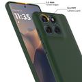 Motorola Edge 60 Pro Nestemäinen Silikoni Suojakuori - MagSafe-yhteensopiva - Tummanvihreä