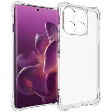 Motorola Edge 60 Pro Iskunkestävä TPU Suojakuori - Läpinäkyvä