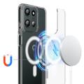 Motorola Edge 60 Stylus Hybridikotelo - MagSafe-yhteensopiva - Läpinäkyvä