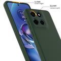 Motorola Edge 60 Stylus Nestemäinen Silikoni Suojakuori - MagSafe-yhteensopiva - Tummanvihreä