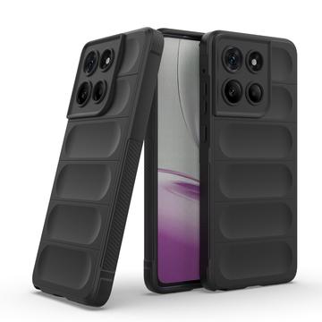Motorola Edge 60 Stylus Rugged TPU Suojakuori - Musta