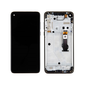 Motorola G8 Power Etukuori & LCD Näyttö 5D68C16142 - Musta
