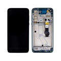 Motorola G8 Power Etukuori & LCD Näyttö 5D68C16143 - Sininen