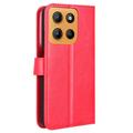 Motorola Moto G15/G15 Power Lompakkokotelo Magneettisella Sulkijalla - Punainen