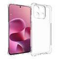 Motorola Moto G37/G47 Iskunkestävä silikonikotelo - Läpinäkyvä
