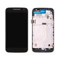 Motorola Moto G4 Play Etukuori & LCD Näyttö - Musta