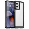 Motorola Moto G55 Anti-Shock Hybridikotelo - Musta