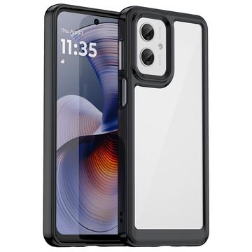 Motorola Moto G55 Anti-Shock Hybridikotelo - Musta