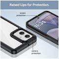 Motorola Moto G55 Anti-Shock Hybridikotelo - Musta