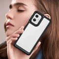 Motorola Moto G55 Anti-Shock Hybridikotelo - Musta