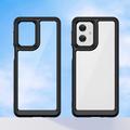 Motorola Moto G55 Anti-Shock Hybridikotelo - Musta