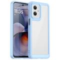 Motorola Moto G55 Anti-Shock Hybridikotelo - Sininen