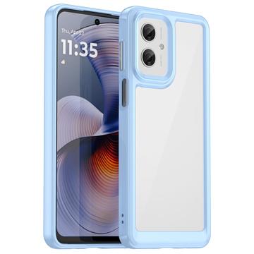 Motorola Moto G55 Anti-Shock Hybridikotelo - Sininen