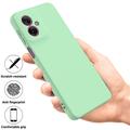 Motorola Moto G55 Nestemäinen Silikoni Suojakuori - Vihreä