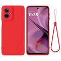 Motorola Moto G55 Nestemäinen Silikoni Suojakuori