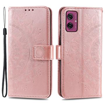 Motorola Moto G55 Mandala Series Lompakkokotelo