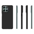Motorola Moto G56 Liukumaton TPU-kotelo - Musta