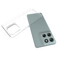 Motorola Moto G56 Liukumaton TPU-kotelo - Läpinäkyvä