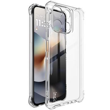 Motorola Moto G56 Imak Drop-Proof TPU Suojakuori - Läpinäkyvä