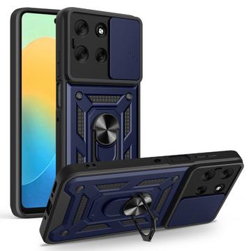 Motorola Moto G56 Pyörivä Rengashybridikotelo Kamerasuojalla