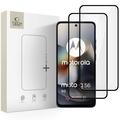Motorola Moto G56 Tech-Protect Glass Fit+ Panssarilasi - 2 kpl. - Musta