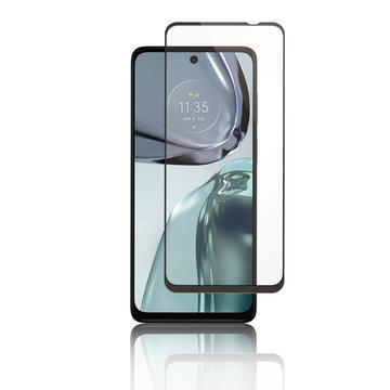 Motorola Moto G62 5G Panzer Premium Full-Fit Panssarilasi - 9H - Musta