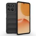 Motorola Moto G67 Power Rugged TPU Suojakuori - Musta