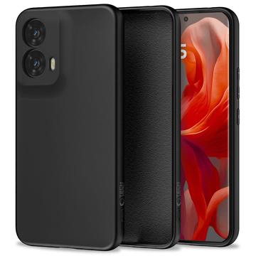 Motorola Moto G85 Tech-Protect Icon Silicone Suojakuori - Musta