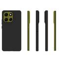 Motorola Moto G86 Liukumaton TPU-kotelo - Musta