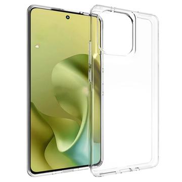 Motorola Moto G86 Liukumaton TPU-kotelo - Läpinäkyvä