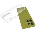 Motorola Moto G86 Liukumaton TPU-kotelo - Läpinäkyvä