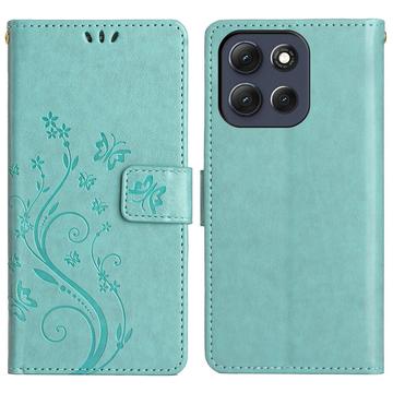 Motorola Moto G86 Lompakkokotelo - Perhonen