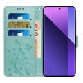 Motorola Moto G86 Lompakkokotelo - Perhonen