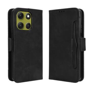Motorola Moto G86 -kortinhaltijan lompakkokotelo - musta