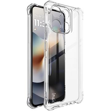 Motorola Moto G86 Imak Drop-Proof TPU Suojakuori - Läpinäkyvä