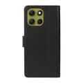 Motorola Moto G86 Luxury tikattu lompakkokotelo