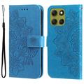 Motorola Moto G86 Mandala Series Lompakkokotelo - Sininen