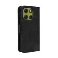 Motorola Moto G86 Power -kortinhaltijan lompakkokotelo - musta