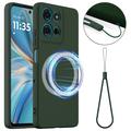Motorola Moto G86 Power Nestemäinen Silikoni Suojakuori - MagSafe-yhteensopiva