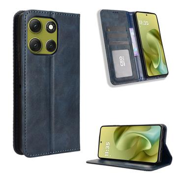 Motorola Moto G86 Power Retro Lompakkokotelo Magneettisella Sulkijalla