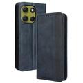 Motorola Moto G86 Power Retro Lompakkokotelo Magneettisella Sulkijalla