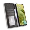 Motorola Moto G86 Retro Lompakkokotelo Magneettisella Sulkijalla