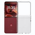 Motorola Razr 60 Naarmunkestävä Hybridikotelo - Läpinäkyvä