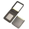 Motorola Razr 60 Ultra FlexCard Carbon Fiber Style Kotelo korttipaikoilla - sininen