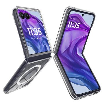 Motorola Razr 60 Ultra Hybridikotelo - MagSafe-yhteensopiva - Läpinäkyvä