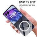 Motorola Razr 60 Ultra Hybridikotelo - MagSafe-yhteensopiva - Läpinäkyvä